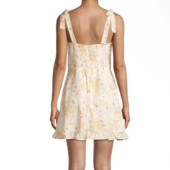 Floral Mini Dress| Saks Off Fifth - Picture 3 of 4